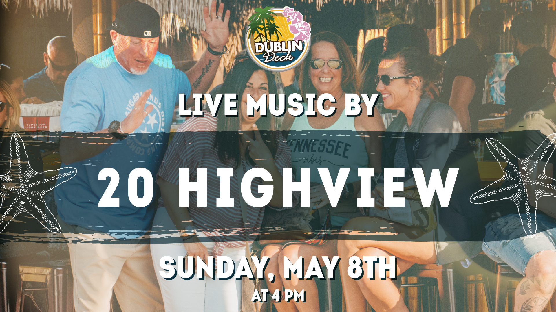 End the weekend off with the sounds of 20 Highview on the Patchogue Riverfront! Music begins at 4PM