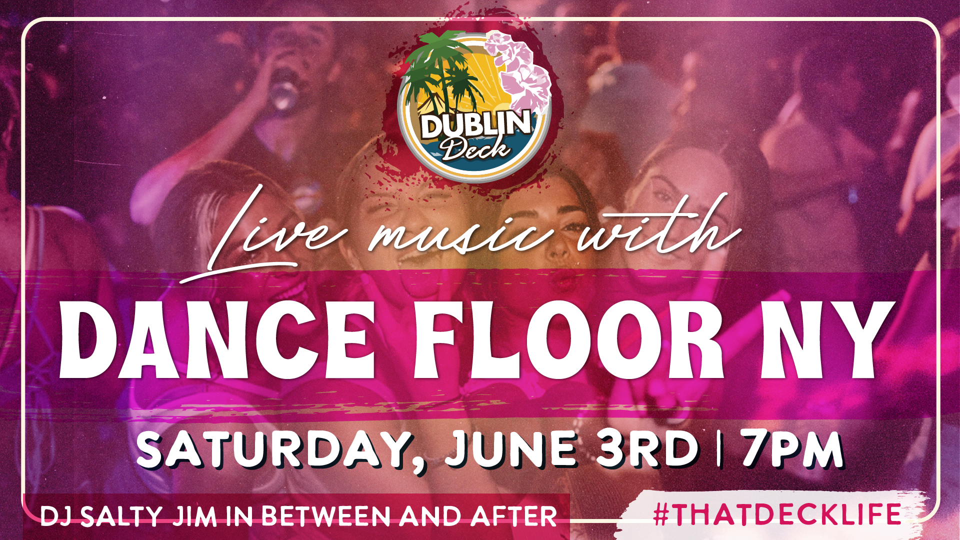 Dance the night away with Dance Floor NY! Music begins at 7PM