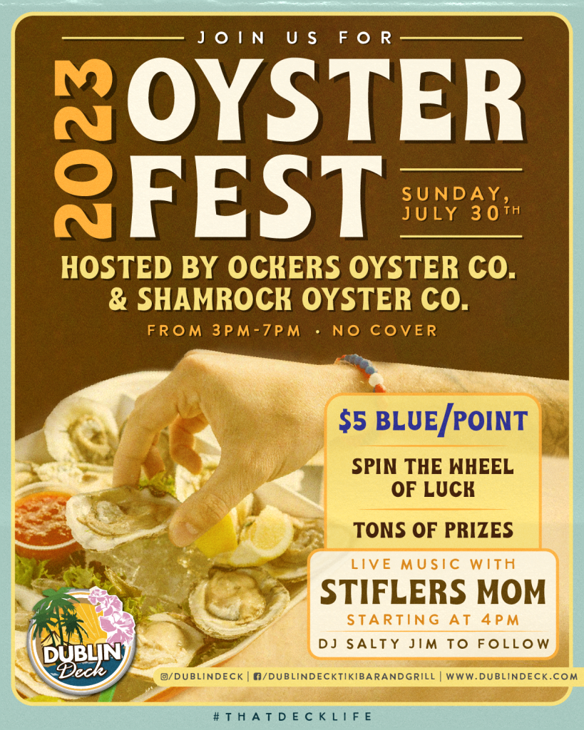 Oyster Fest 2023 Dublin Deck