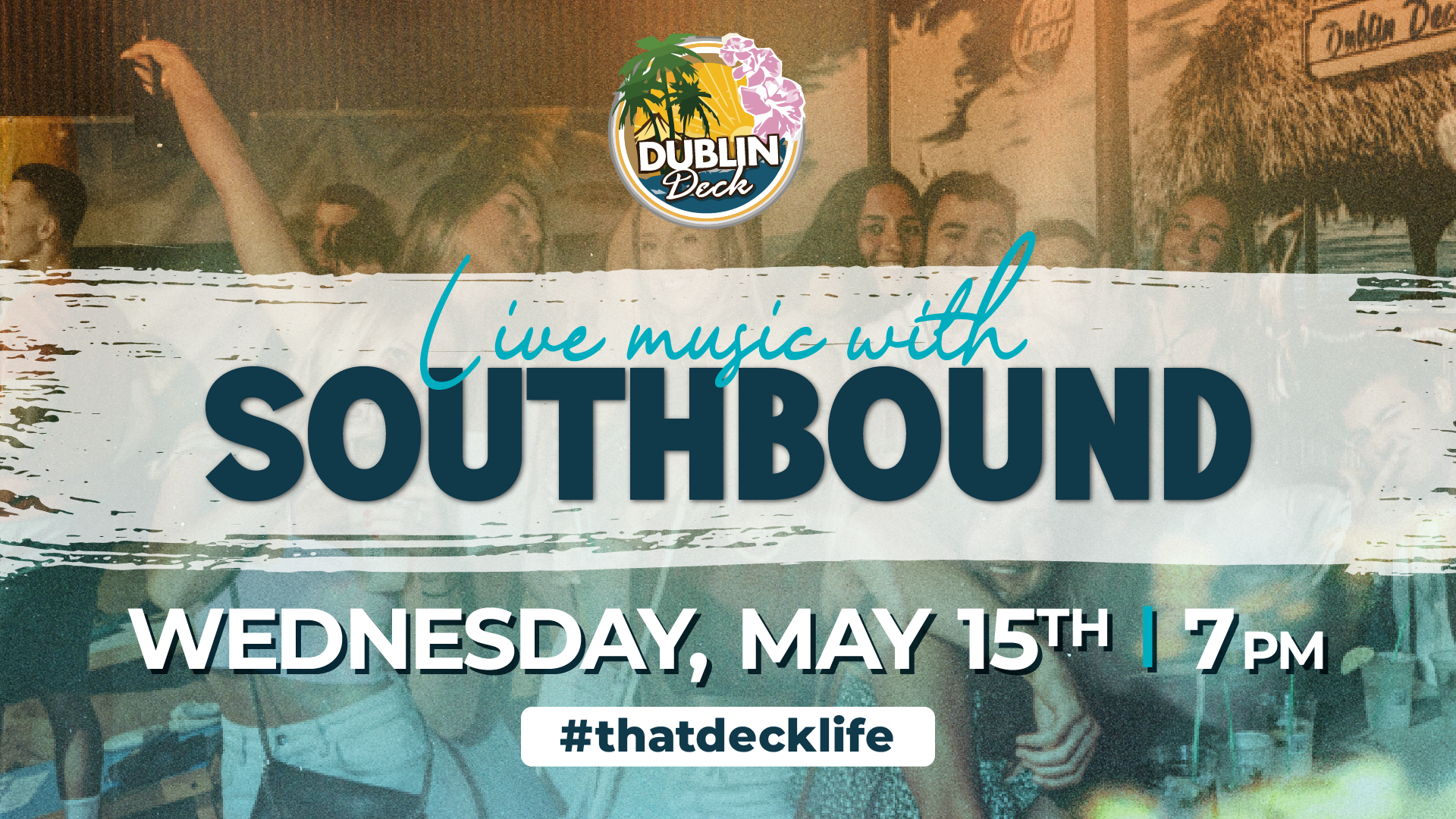 flyer for live music for humpday hoedown with southbound on may 15 at 7pm
